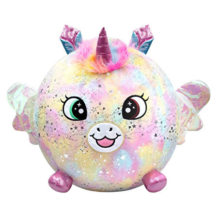 SUN-EOL-PELUS BIGGIES SHINYCORNS RAINBOW UNICORN  SIZE-XXL BIG001-UR