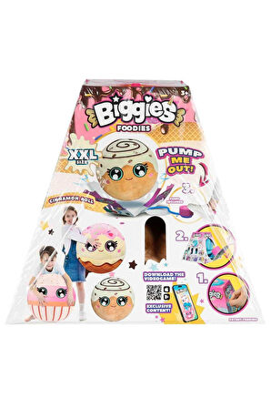 Dev Boyutunda Kocaman Sarılma: Şişme Peluş Cinnamon Roll