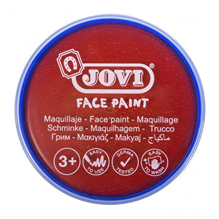 JOVI 177U YÜZ BOYASI KREM 20ML KIRMIZI - 5'Lİ KUTU