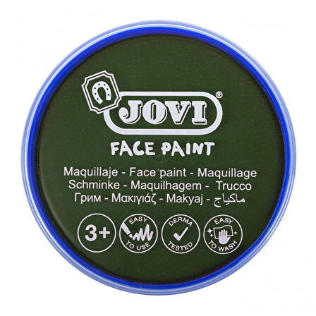 JOVI 177U YÜZ BOYASI KREM 20ML YEŞİL - 5'Lİ KUTU