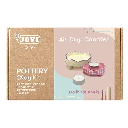 JOVI 2707 SERAMİK HAMURU CANDLES KİTİ - MUMLAR