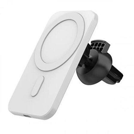Coofbe Super Şarj Magsafe Uyumlu İphone 13 13 Pro Max Şarj Araç Kablosuz Şarj Araç Tutucu Araç Şarj