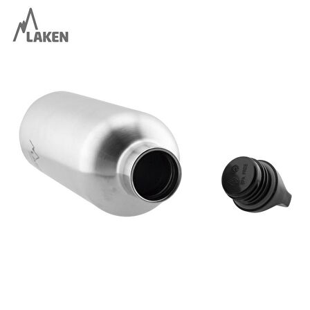 Laken Çelik 18/8 Futura Termos Sise 0.75L Siyah Lkte7N Tek Renk-STD