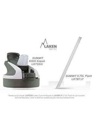 Laken Paslanmaz Çelik L THERMO Şişe SUMMIT 0,75 L. PINK