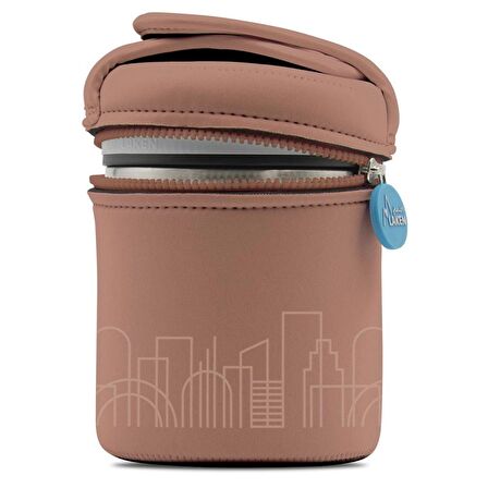 Laken 18/8 Çelik Yemek Termosu 1L + Neopren Kılıf - City - DLP10C