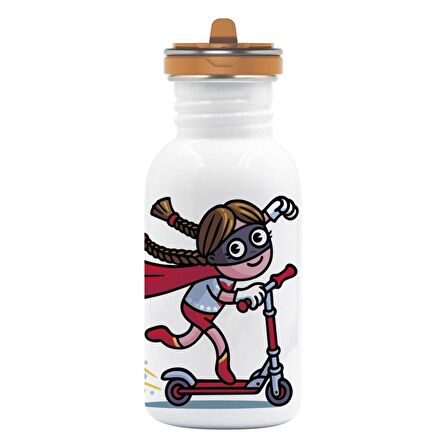 Laken Paslanmaz Çelik Termo Şişe- FLOW CAP 0,5L - SCOOTER   BSFSC