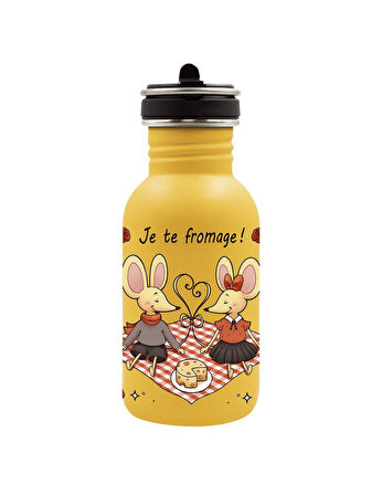 Laken  Şişe  ACERO T.FLOW 0,5L FROMAGE Paslanmaz Çelik