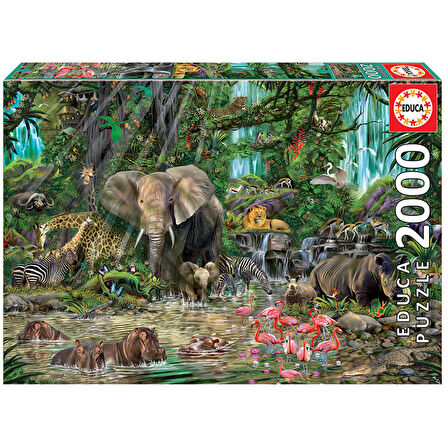 Educa Hayvanlar 2000 Parça Yetişkin Puzzle