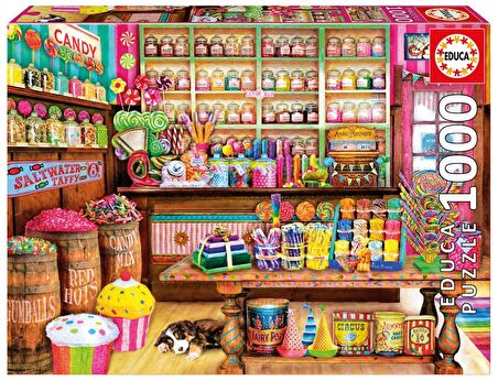 Educa 17104 - Şeker Dükkanı - 1000 Parça Puzzle
