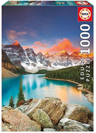 Educa 1000 Parça Kanada Moraine Gölü Puzzle