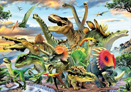 Educa 500 Parça Dinozor Puzzle (17961)