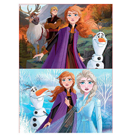 Educa Puzzle 2x20 Disney Frozen 18086