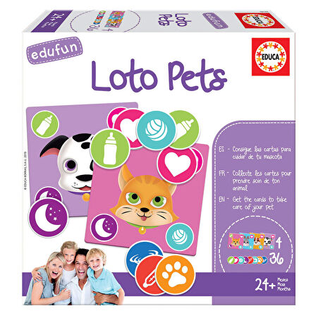 Educa Loto Pets Masa Oyunu 18125