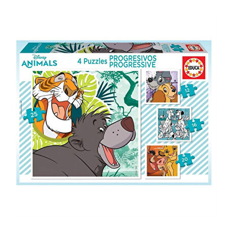 Educa Hayvanlar 25 Parça Çocuk Puzzle