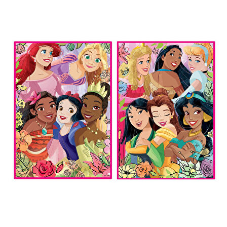 Educa Çocuk Puzzle 2X500 Parça Disney Princess 19253