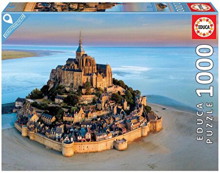 Educa 1000 Parça Le Mont-Saint-Michel Puzzle