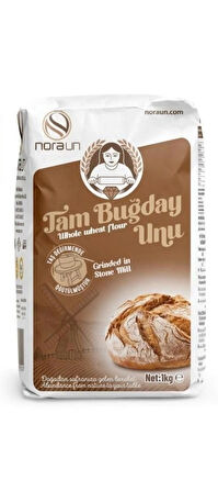 Taş Değirmen Tam Buğday Unu 1 Kg 10 Adet (VEGAN)