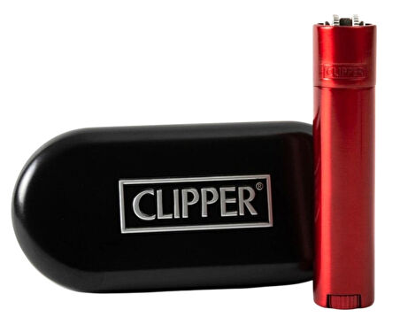 Clipper Isme Özel Clipper Çakmak Hediyelik Özel Kutulu Red Devil