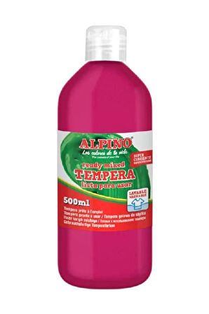 Alpıno Dm-000178 Tempera Parmak Suluboya 500ml Karışık Renkler