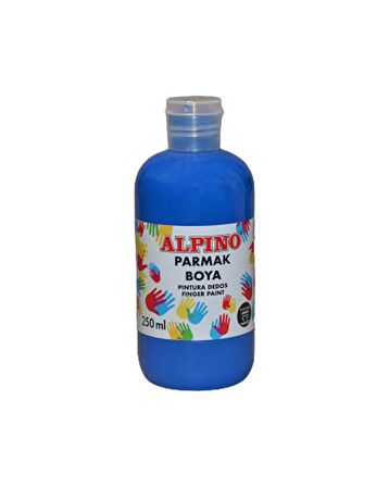 Alpino Parmak Boyası Kırmızı Mavi Yeşil Sarı 250ml Set