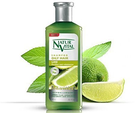 Natur Vital Active Şampuan Yağlı Saçlar İçin 300 Ml