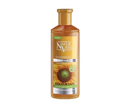 Natur Vital Sarı Renk Koruyucu Şampuan Paraben İçermez