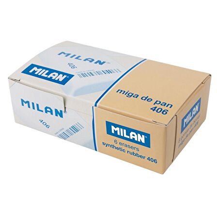 MILAN CNM406 ESNEK SENTETİK SİLGİ - 6ADET