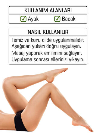 Body Natur Ayak Yatıştırıcı Soğuk Jel Yanma Yorgunluk Giderici Rahatlatıcı Bacak Jeli - Soothing Cold Gel 100ml