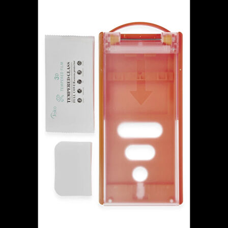Joko Samsung Uyumlu Galaxy S21 Ultra AutoKit 5in1 Fiber Polymer Nano Ekran Koruyucu