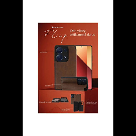 Newface iPhone 16 Plus Kılıf Flip Cover