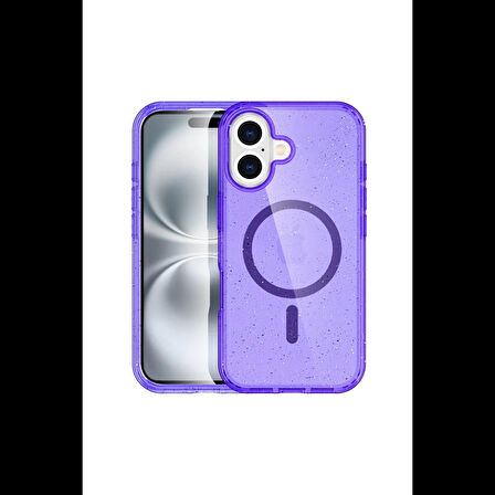 Newface iPhone 16 Plus Kılıf Star Magsafe Kapak