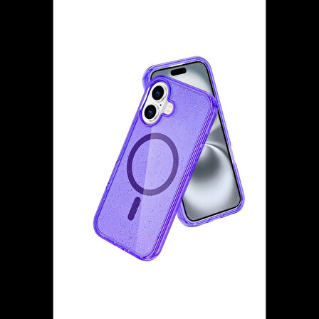 Newface iPhone 16 Plus Kılıf Star Magsafe Kapak