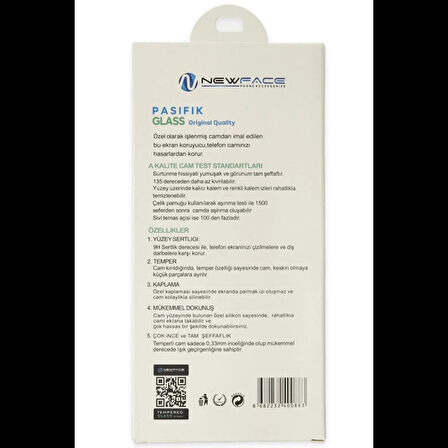 Newface Xiaomi Uyumlu Redmi 14C Pasifik Cam Ekran Koruyucu