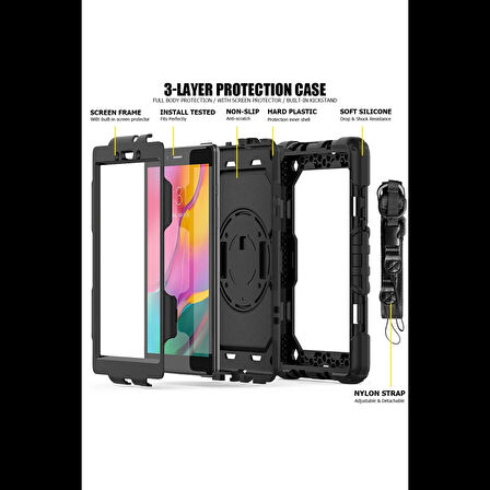 Newface Samsung Uyumlu Galaxy T290 Tab A 8 Kılıf Pars Tablet Kapak