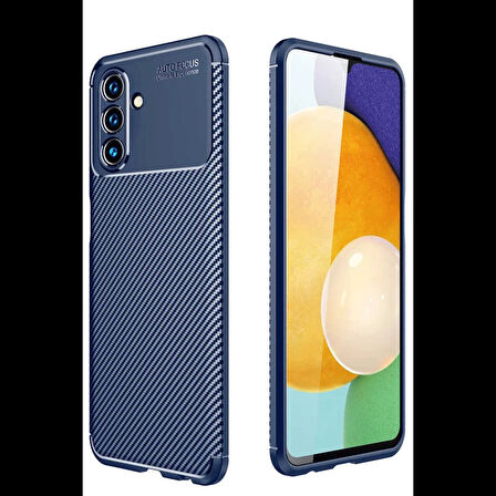 Newface Samsung Uyumlu Galaxy A56 Kılıf Auto Focus Karbon Kapak
