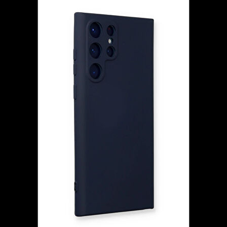 Newface Samsung Galaxy S22 Ultra Kılıf Nano içi Kadife Silikon