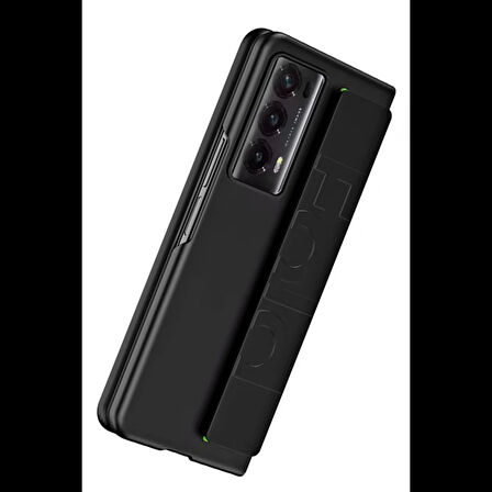 Newface Huawei Honor Magic V2 Kılıf Data Kapak - Siyah
