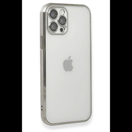 Newface iPhone 12 Pro Max Kılıf Razer Lensli Silikon