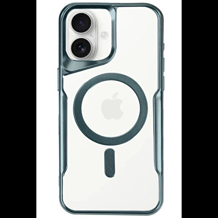 Newface iPhone 16 Kılıf Boyi Magsafe Silikon Kapak