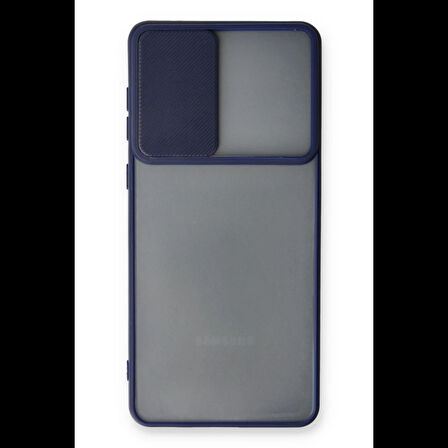 Newface Samsung Uyumlu Galaxy A53 5G Kılıf Palm Buzlu Kamera Sürgülü Silikon