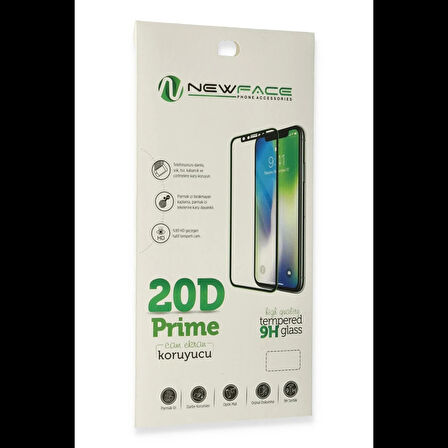 Newface iPhone 7 Plus 20D Premium Cam Ekran Koruyucu - Siyah