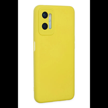 Newface Oppo A96 Kılıf Nano içi Kadife Silikon