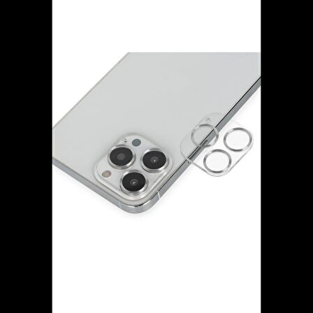 Newface iPhone 14 Pro Max Band Metal Kamera Lens