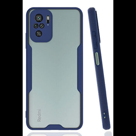 Newface Xiaomi Redmi Note 10 Kılıf Platin Silikon