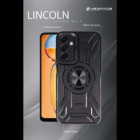 Newface Samsung Galaxy A15 4G Kılıf Lincoln Silikon