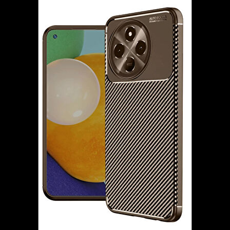 Tecno Spark 30 Pro Kılıf Auto Focus Karbon Kapak