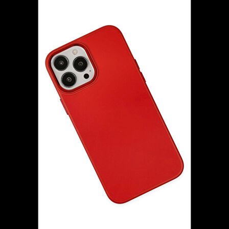 Newface iPhone 13 Pro Kılıf Asya Deri Silikon