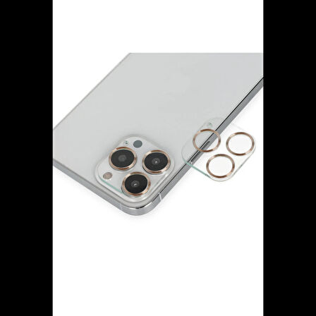 Newface iPhone 14 Pro Max Band Metal Kamera Lens