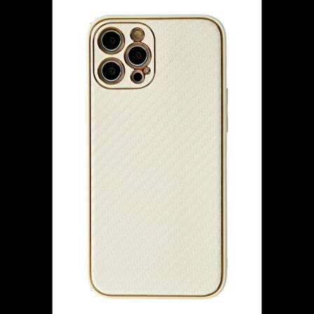 Newface iPhone 12 Pro Max Kılıf Coco Karbon Silikon