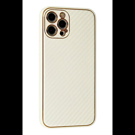 Newface iPhone 12 Pro Max Kılıf Coco Karbon Silikon